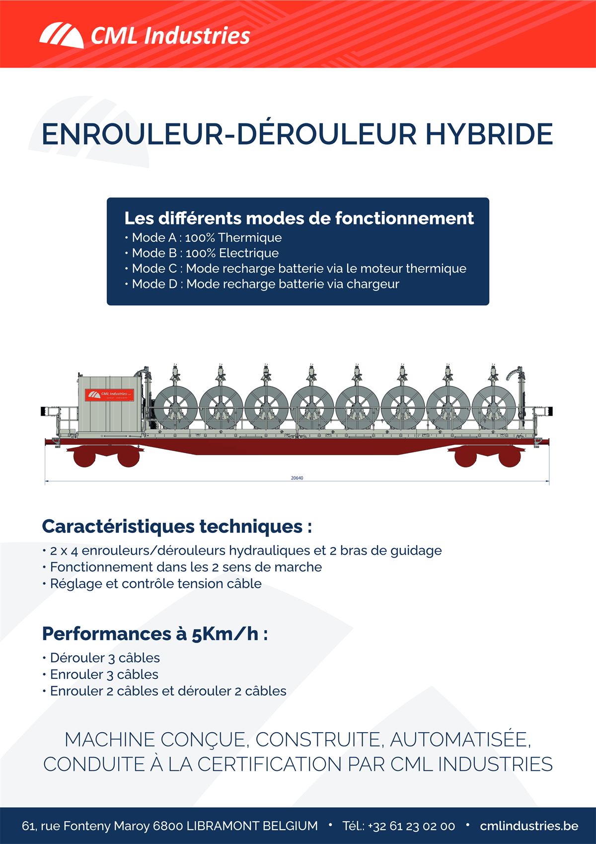 Panneau d'information technique CML — Cliquez pour agrandir